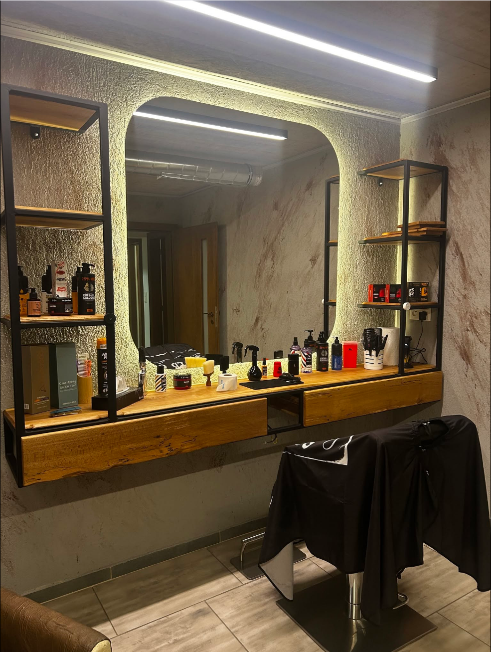 Interiér Barber & Keratín